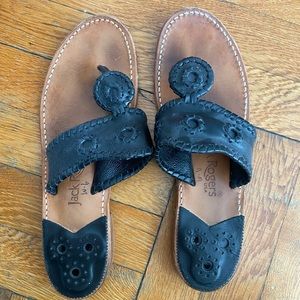 Black Jack Rogers Sandals